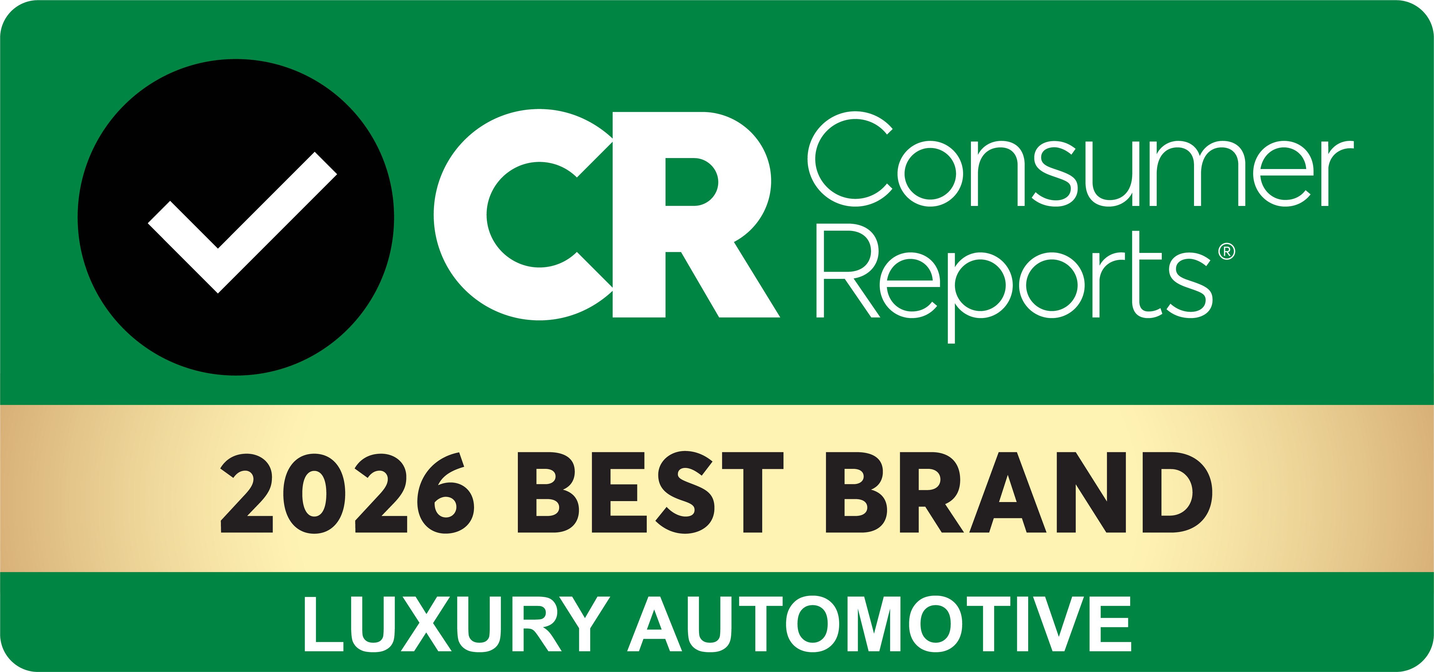 Consumer Report Best BrandAward