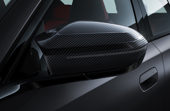 M Carbon exterior mirror cap.