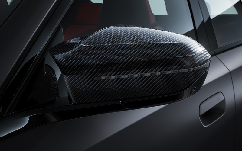 M Carbon exterior mirror cap.