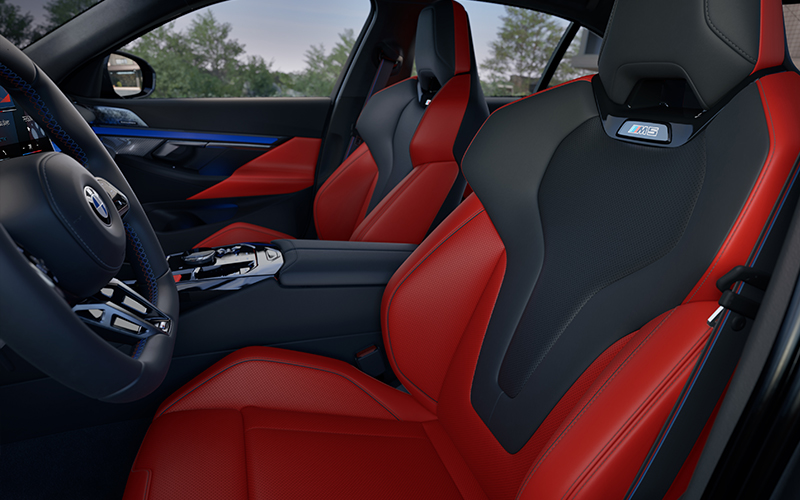 BMW M5 M Multi-function seats.