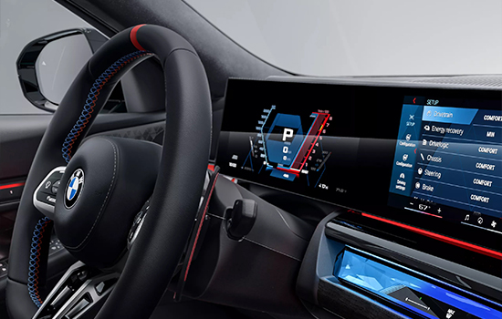 The BMW M5 Touring M Modes.