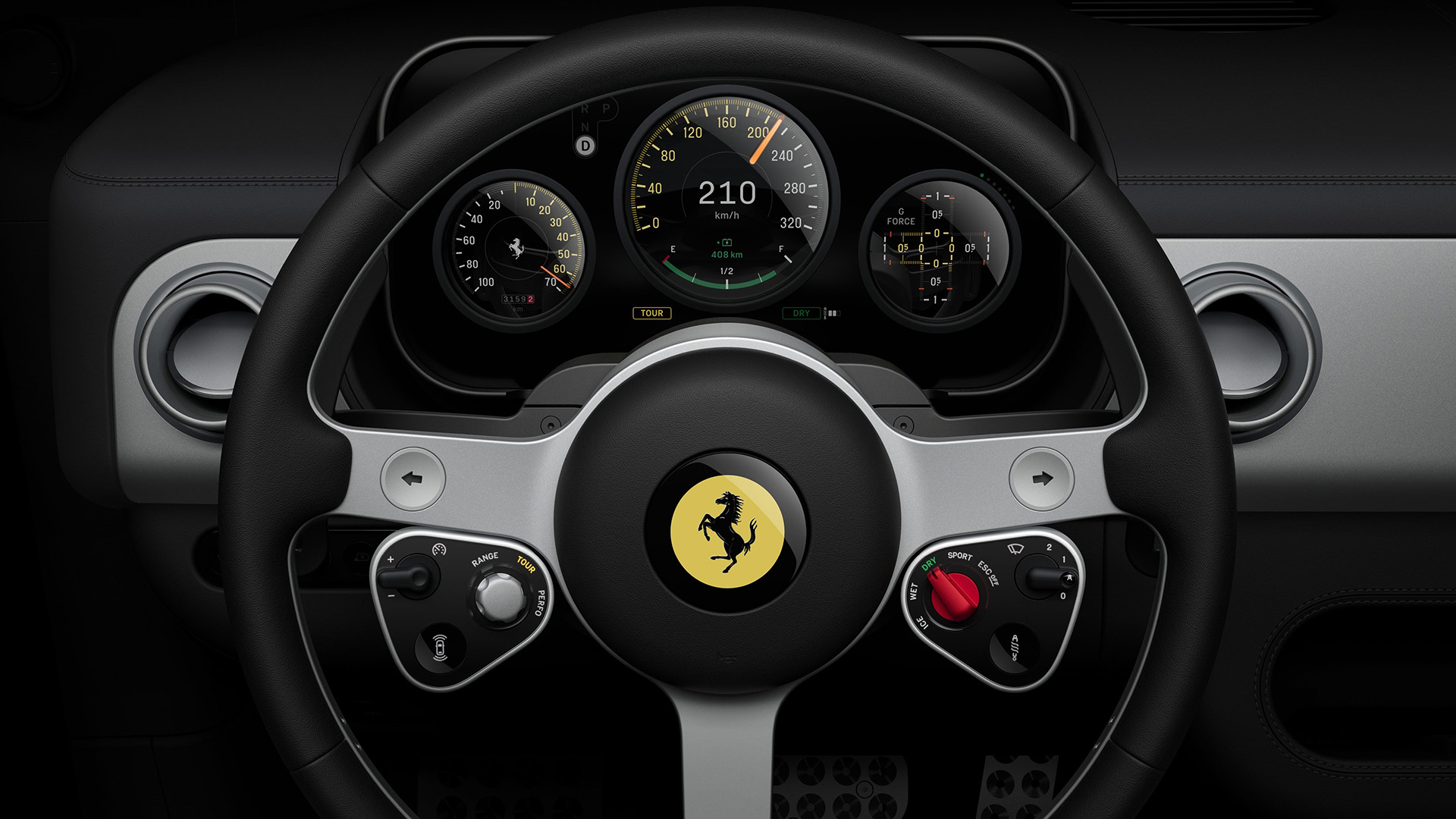 Ferrari Luce Interior