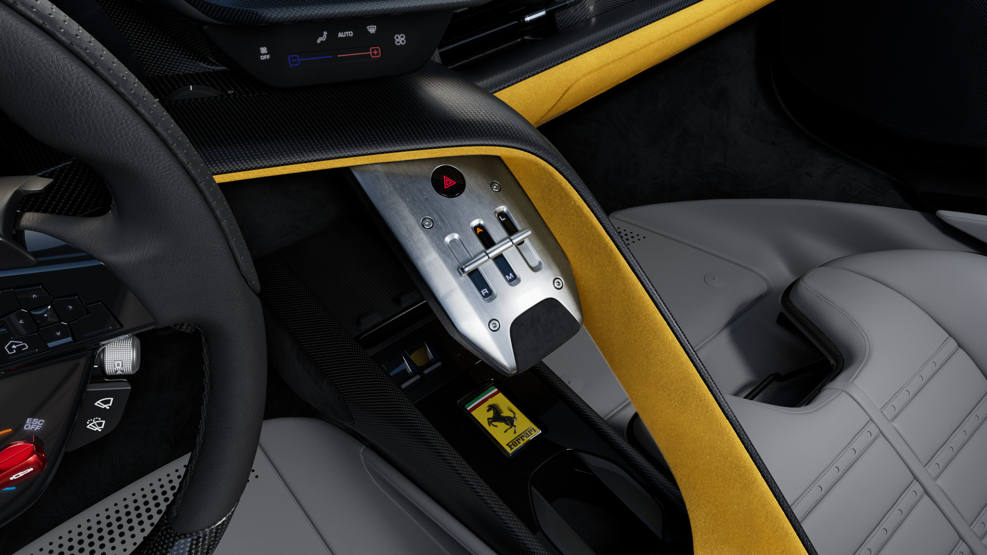 Ferrari Testarossa  Interior