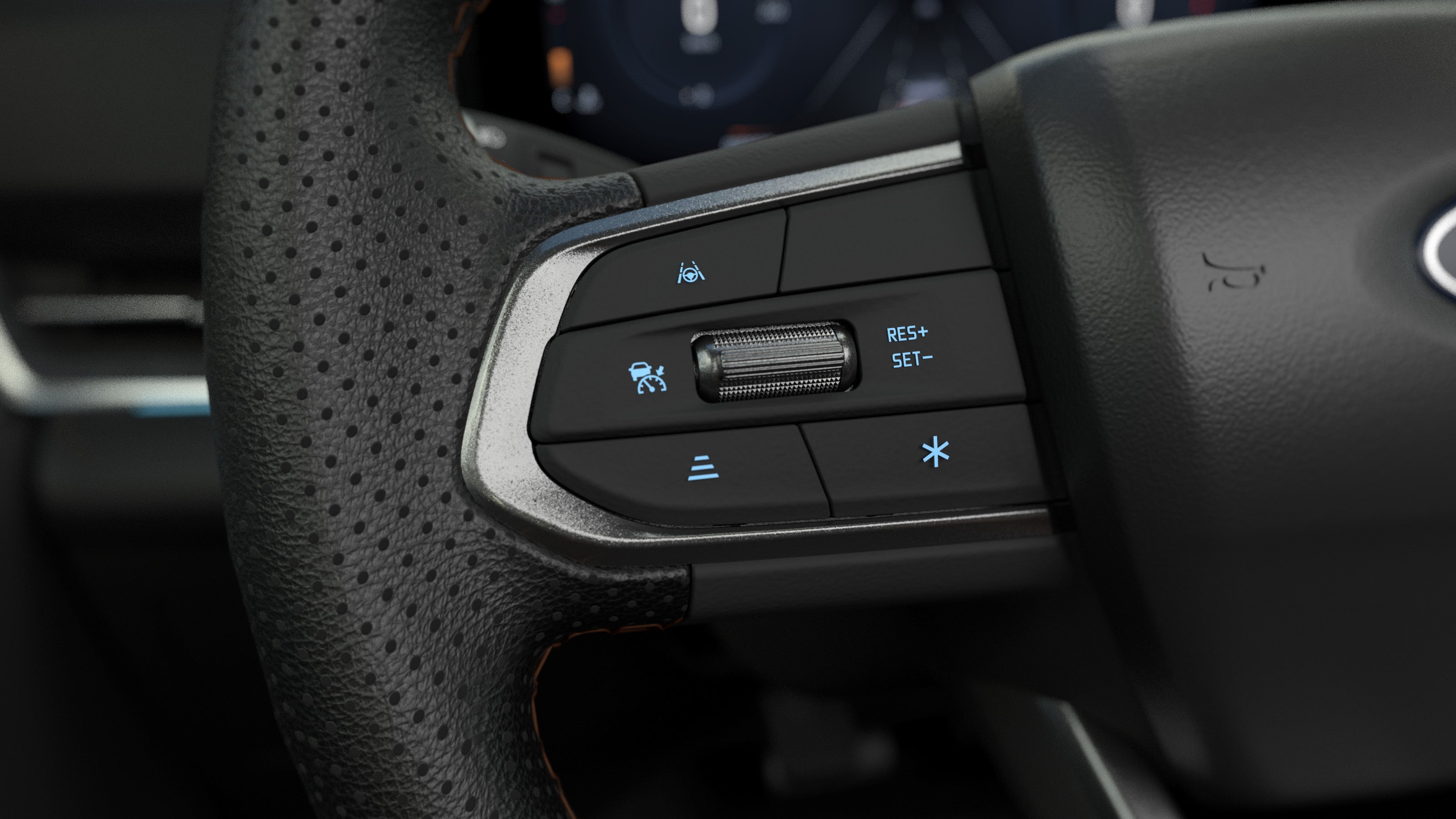 Step 3: Drive – Adaptive Cruise Control steering-wheel button