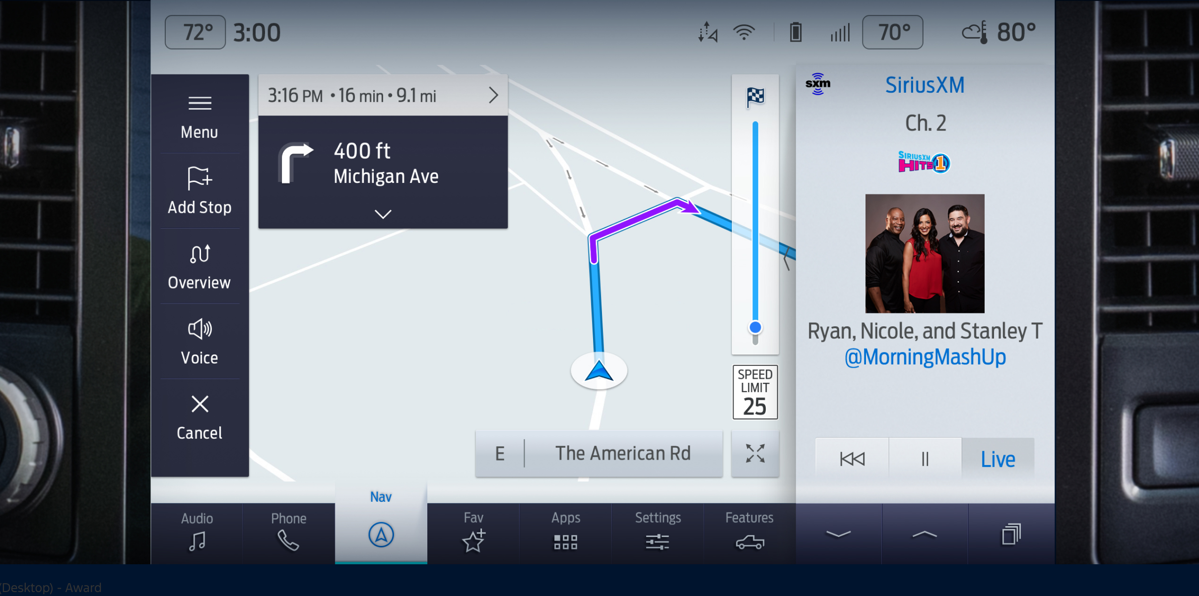 Available Connected Navigation