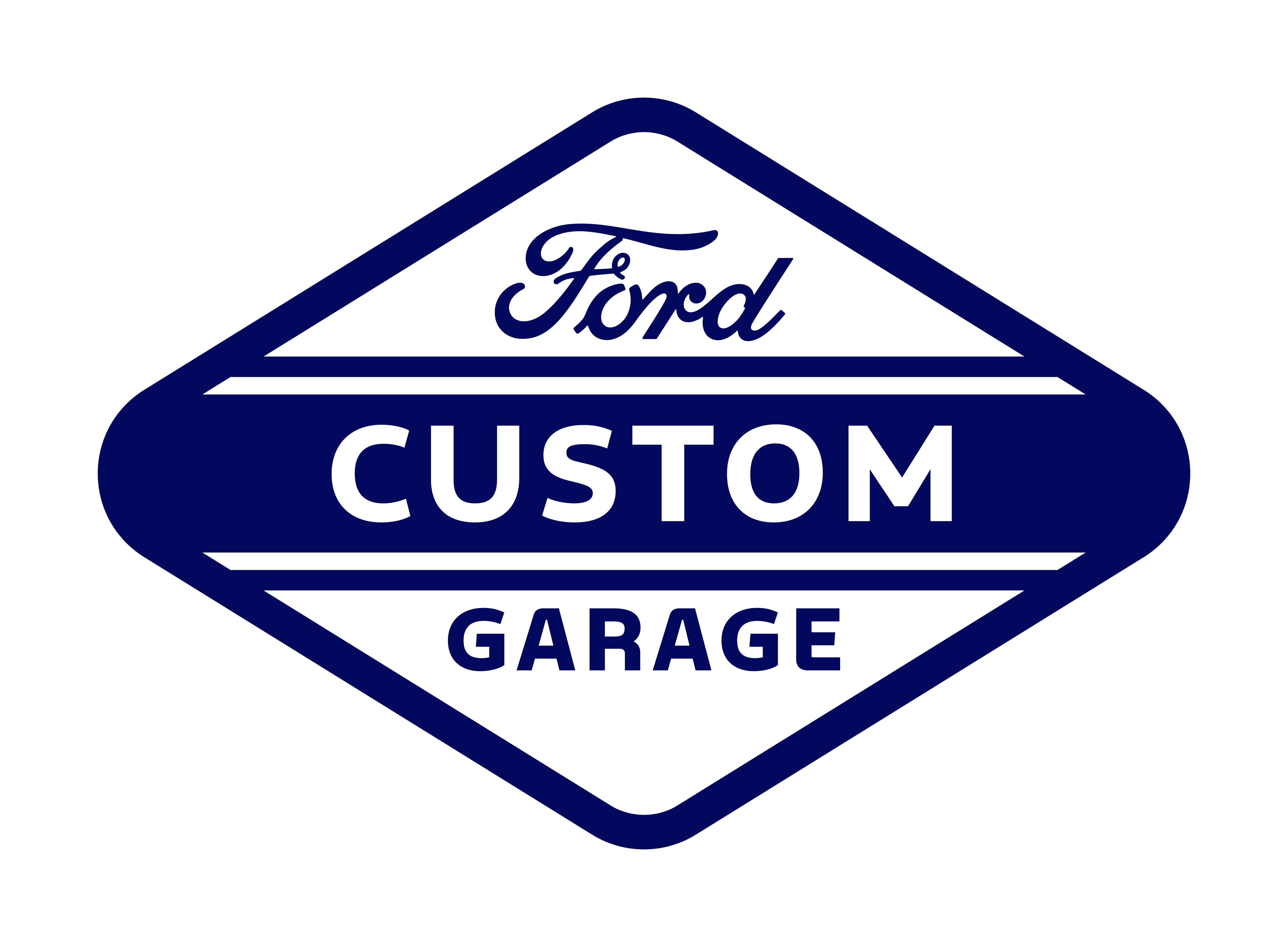 Ford Custom Garage Logo