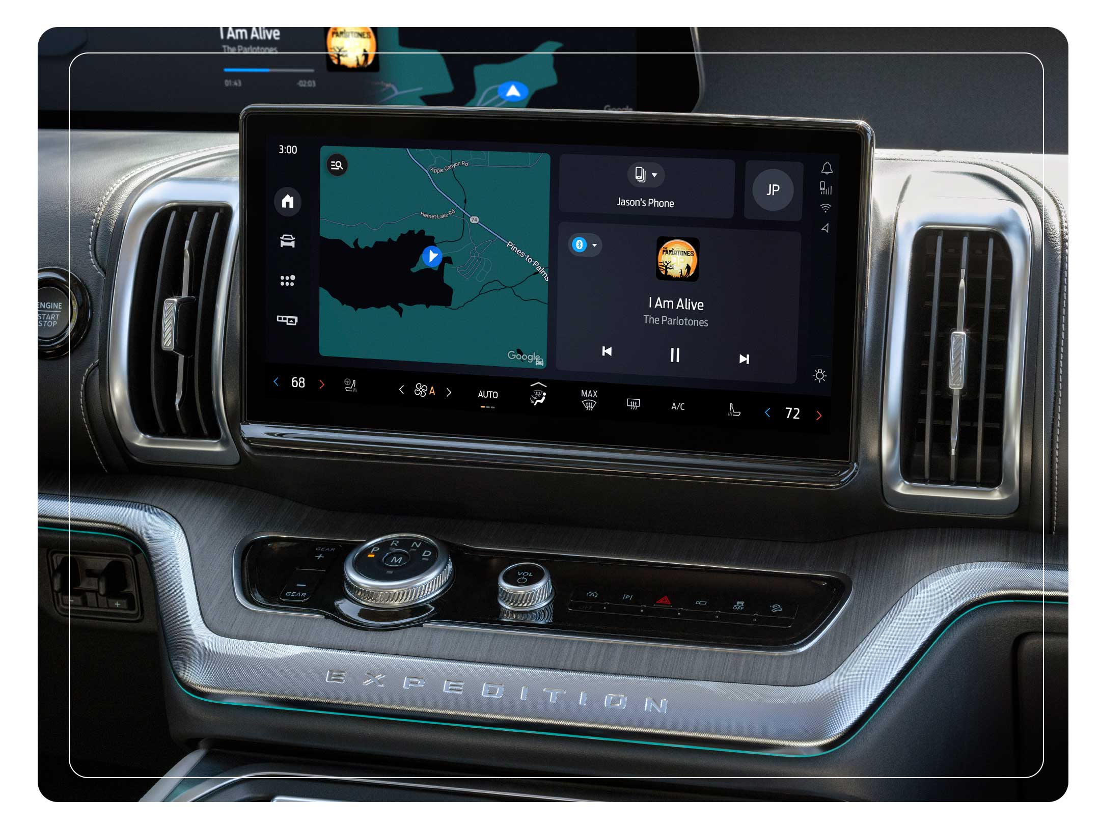 2025 Ford Expedition® 13.2-inch center-stack touchscreen