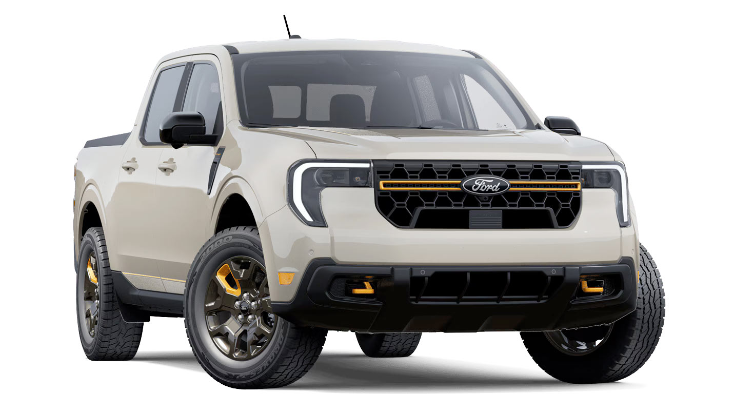 A beige Ford Maverick® TREMOR® pickup