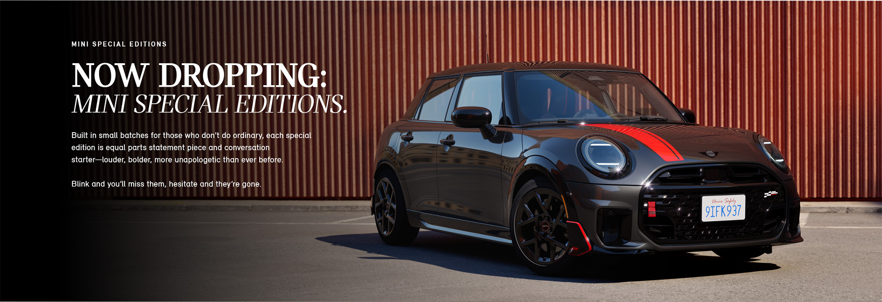 MINI Special Editions Hero