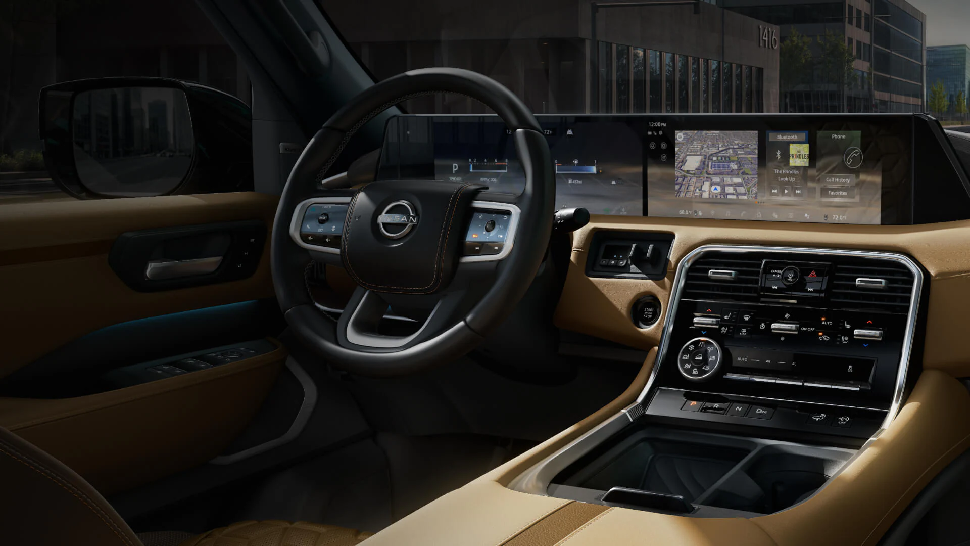 2026 Nissan armada interior cockpit view