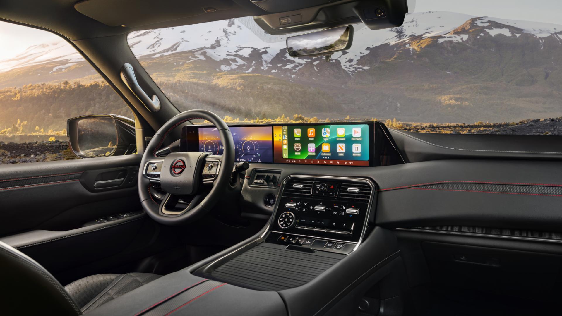 2026 Nissan armada interior cockpit view
