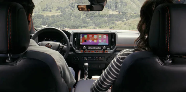 2026 Nissan frontier interior cockpit view