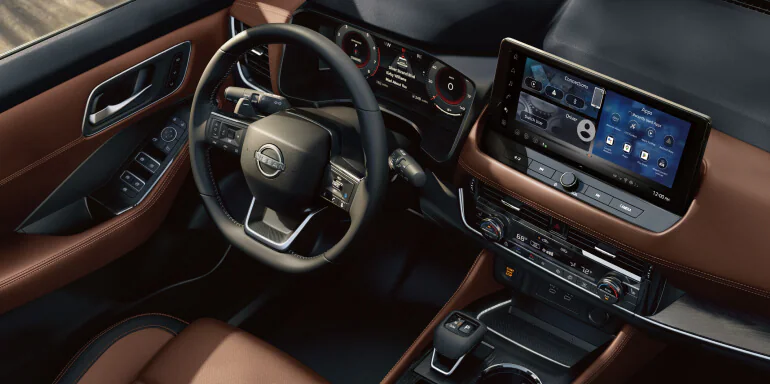 2026 Nissan Rogue interior cockpit view