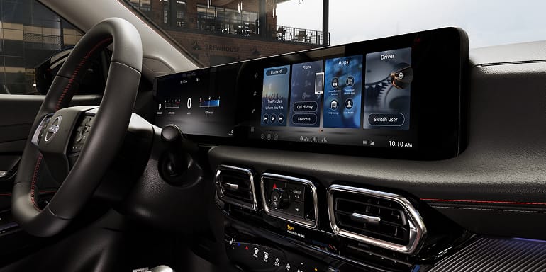 2026 Nissan Z driver in cockpit with black interior