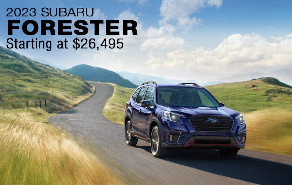 Red 2024 Subaru Forester