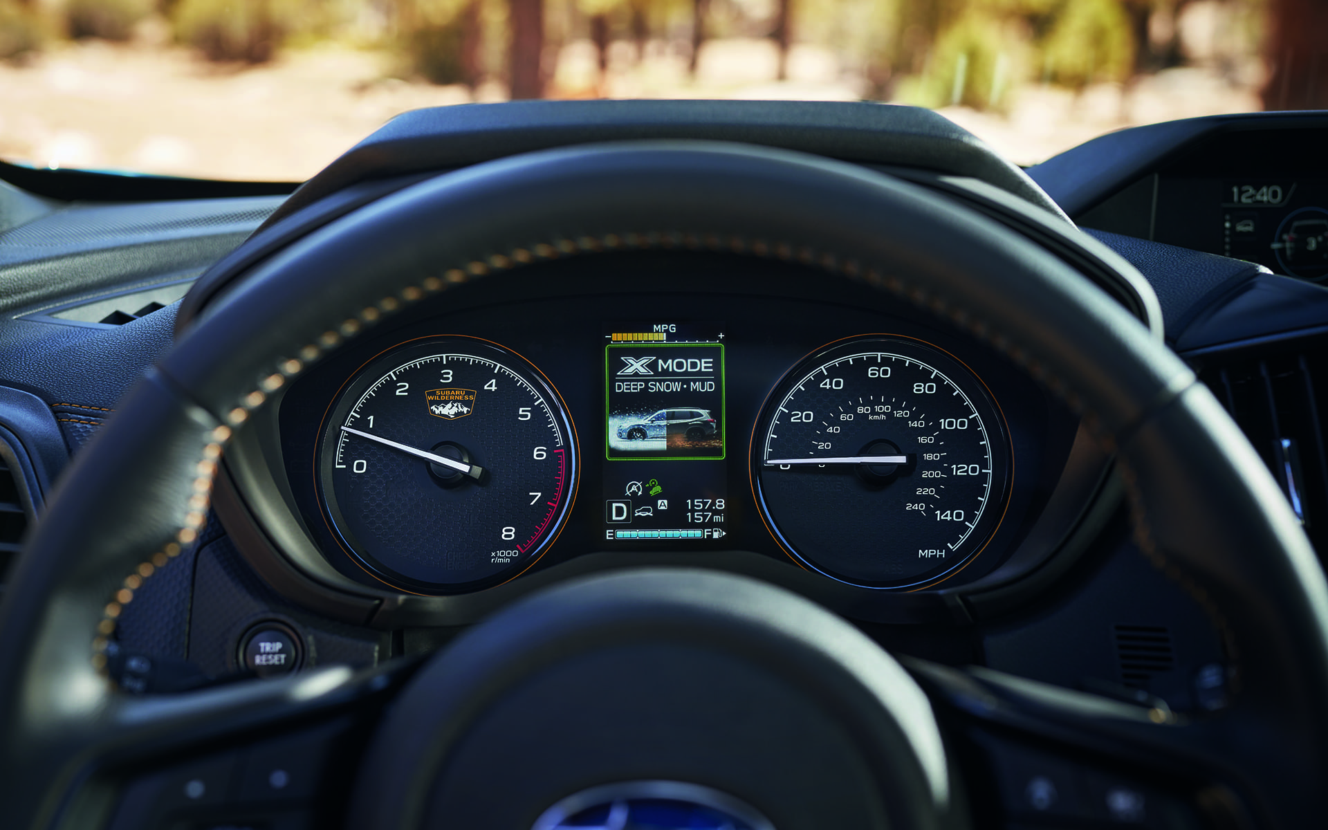 X Mode setting on dashboard