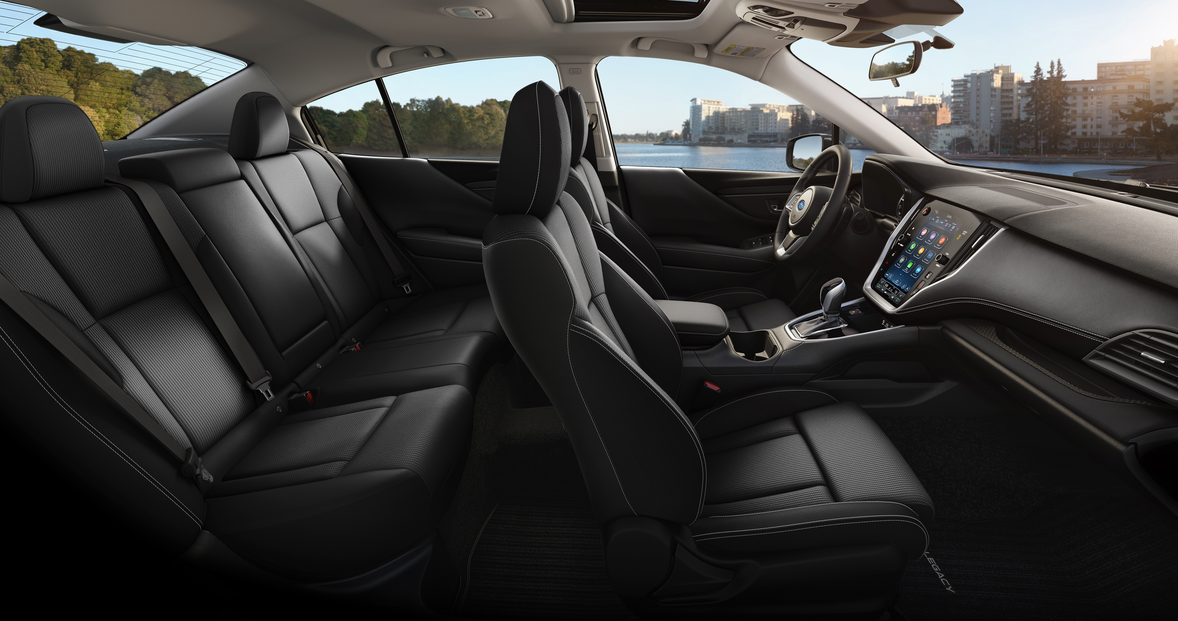  Interior of 2024 Subaru Legacy vehicle