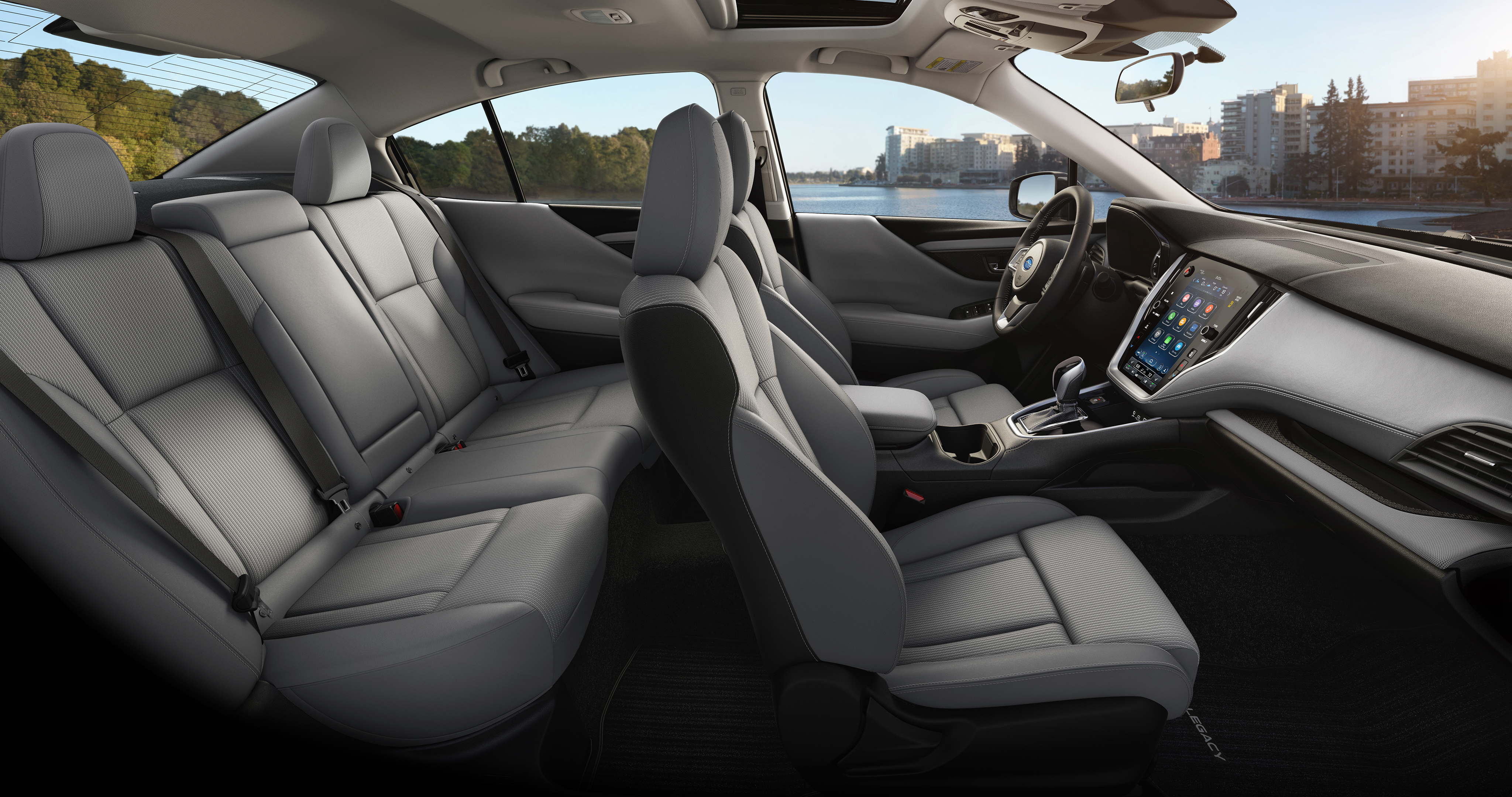  Interior of 2024 Subaru Legacy vehicle