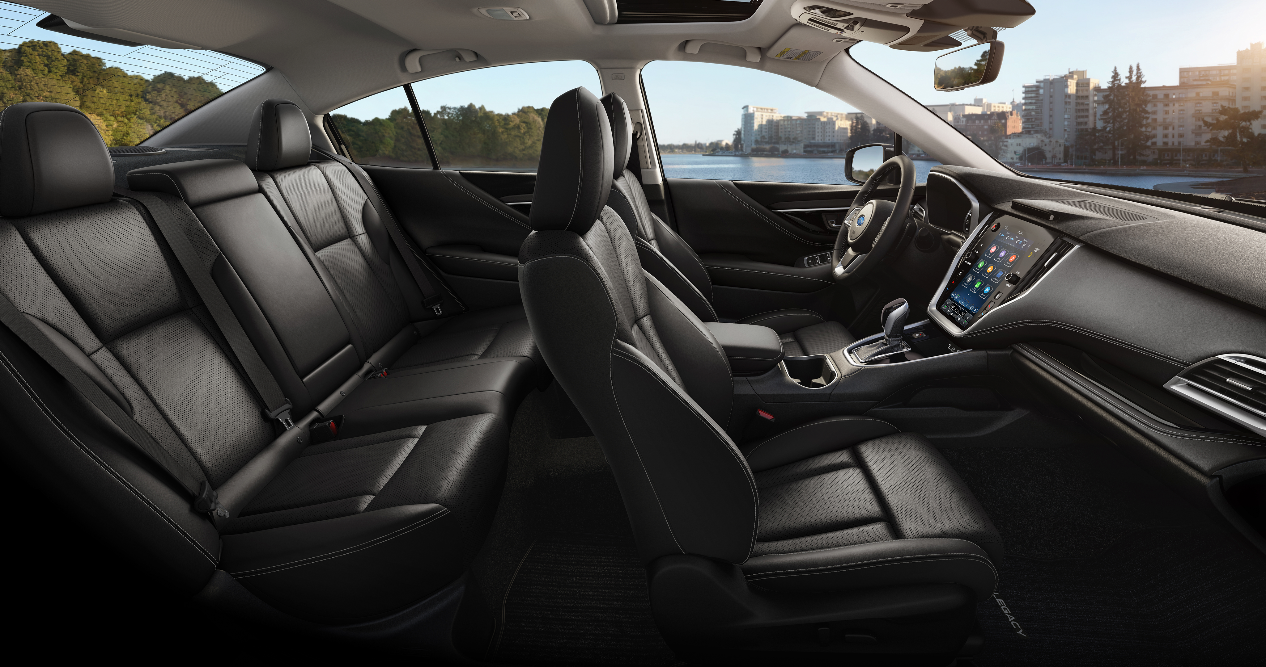  Interior of 2024 Subaru Legacy vehicle