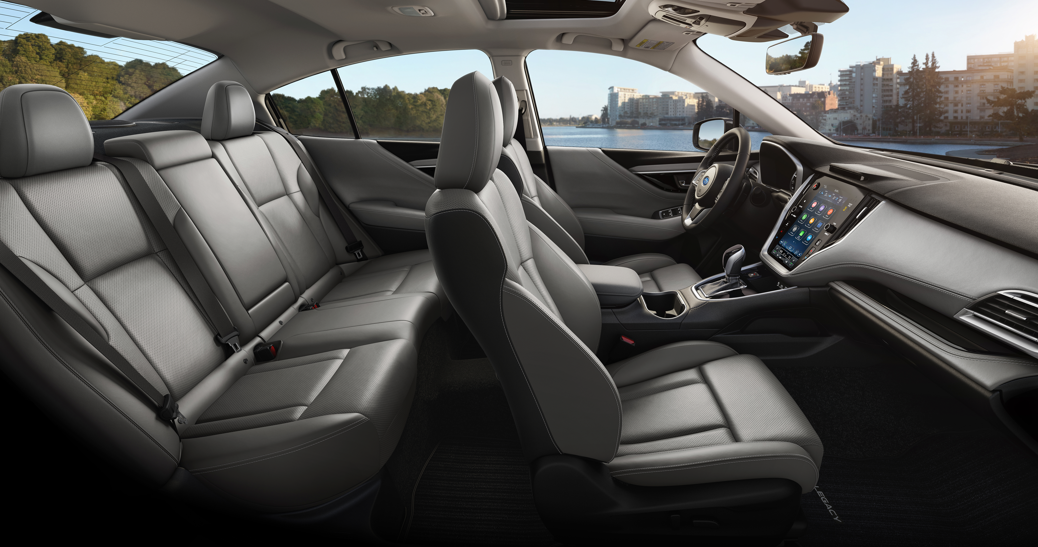  Interior of 2024 Subaru Legacy vehicle