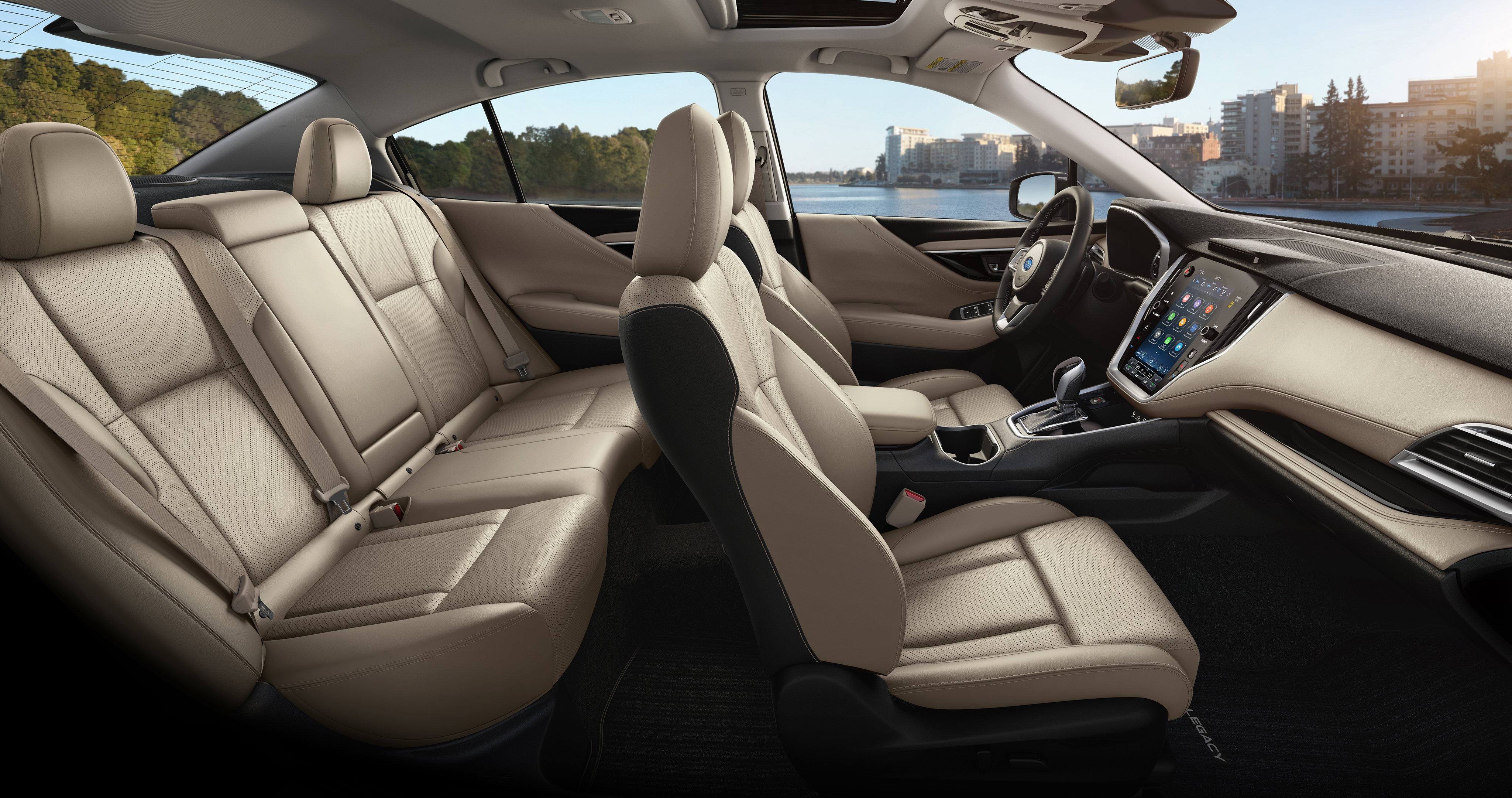  Interior of 2024 Subaru Legacy vehicle