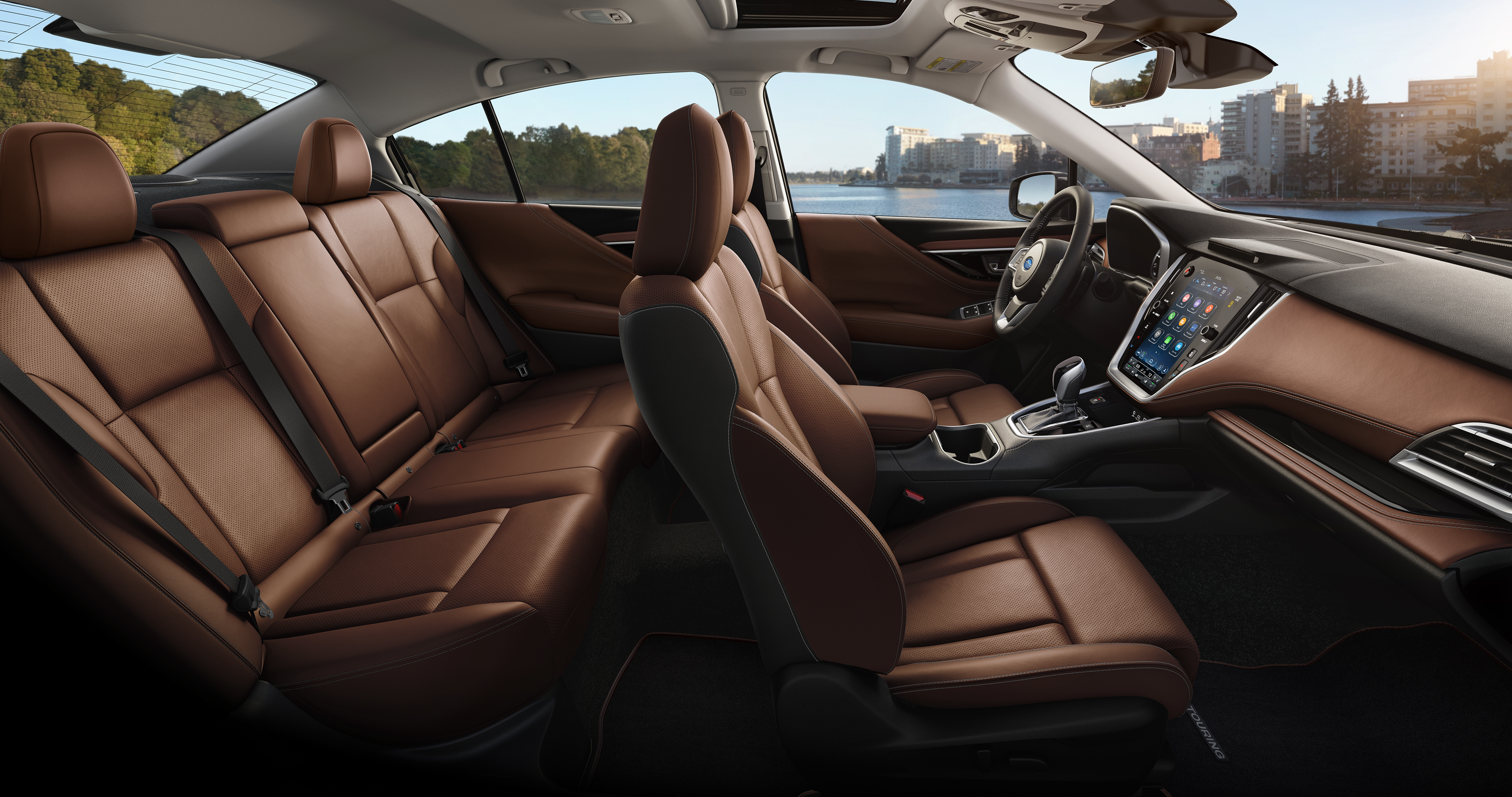  Interior of 2024 Subaru Legacy vehicle