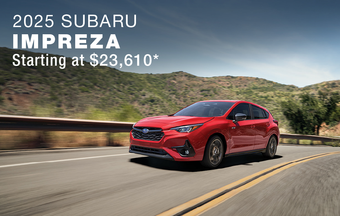 2025 Subaru Impreza Starting at $23,610