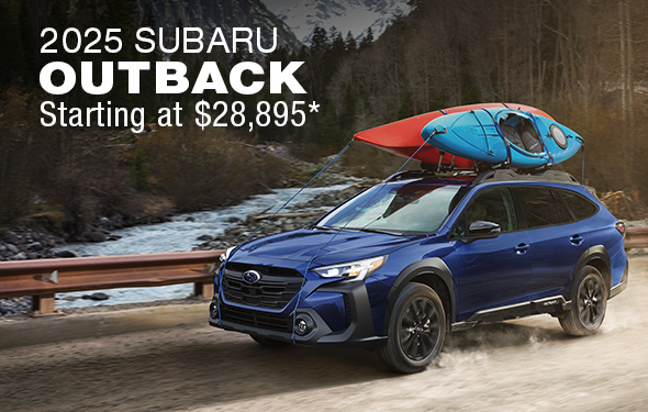 2025 Subaru Outback Starting at $28,895