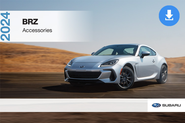 2024 BRZ Accessories Brochure cover image