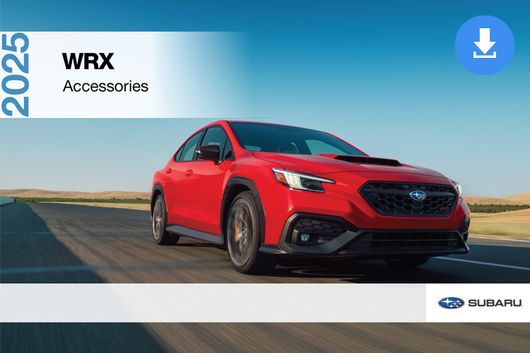 2022 WRX/WRX STI Accessories Brochure cover image

