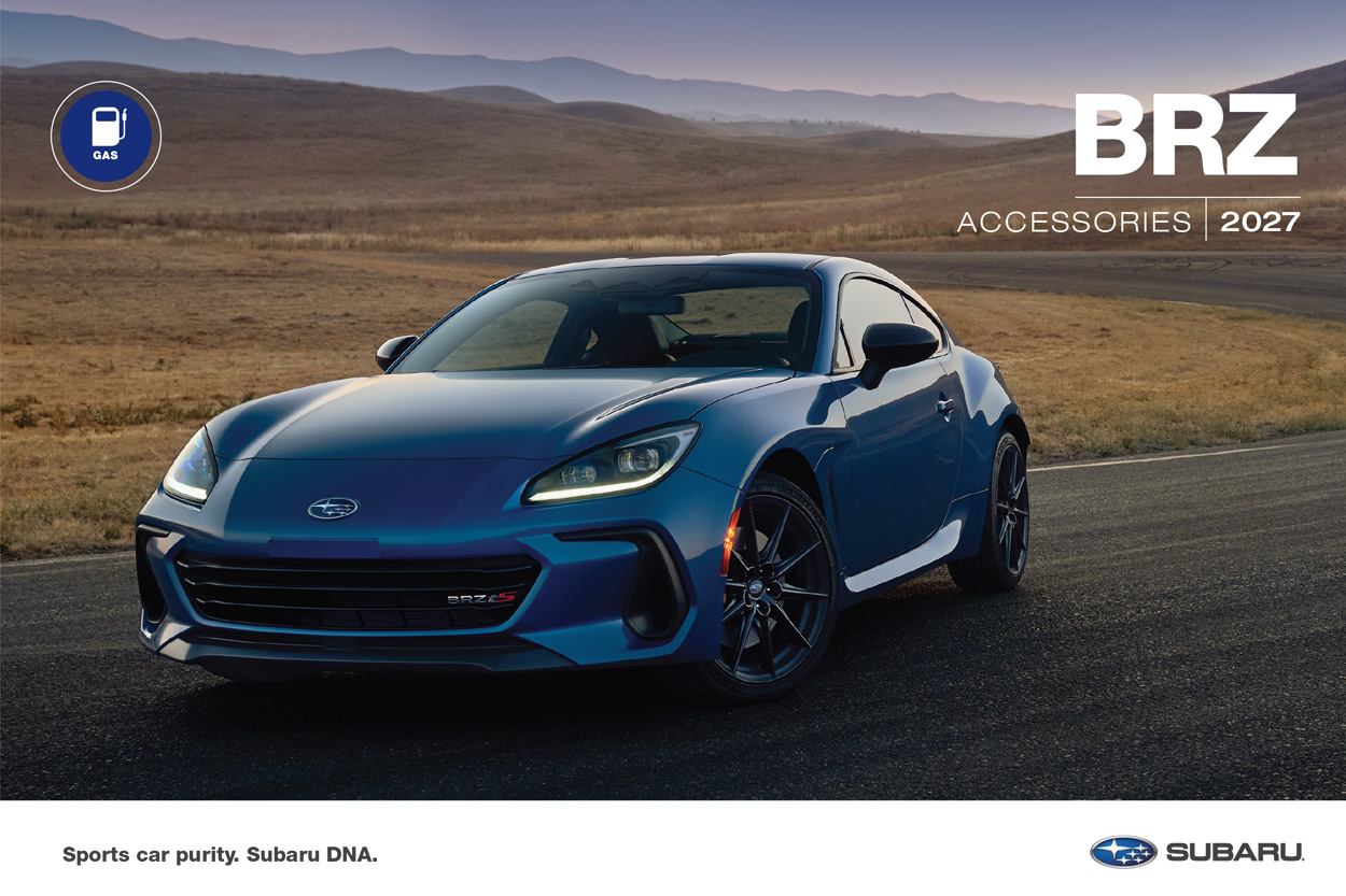 2027 BRZ Accessories Brochure cover image