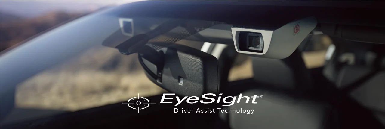 Close-up view of EyeSight® Driver Assist Technlogy.