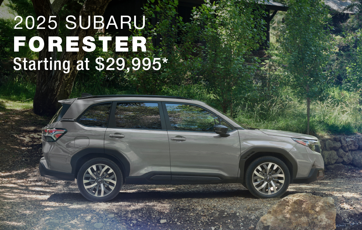 2025 Subaru Forester Starting at $29,995