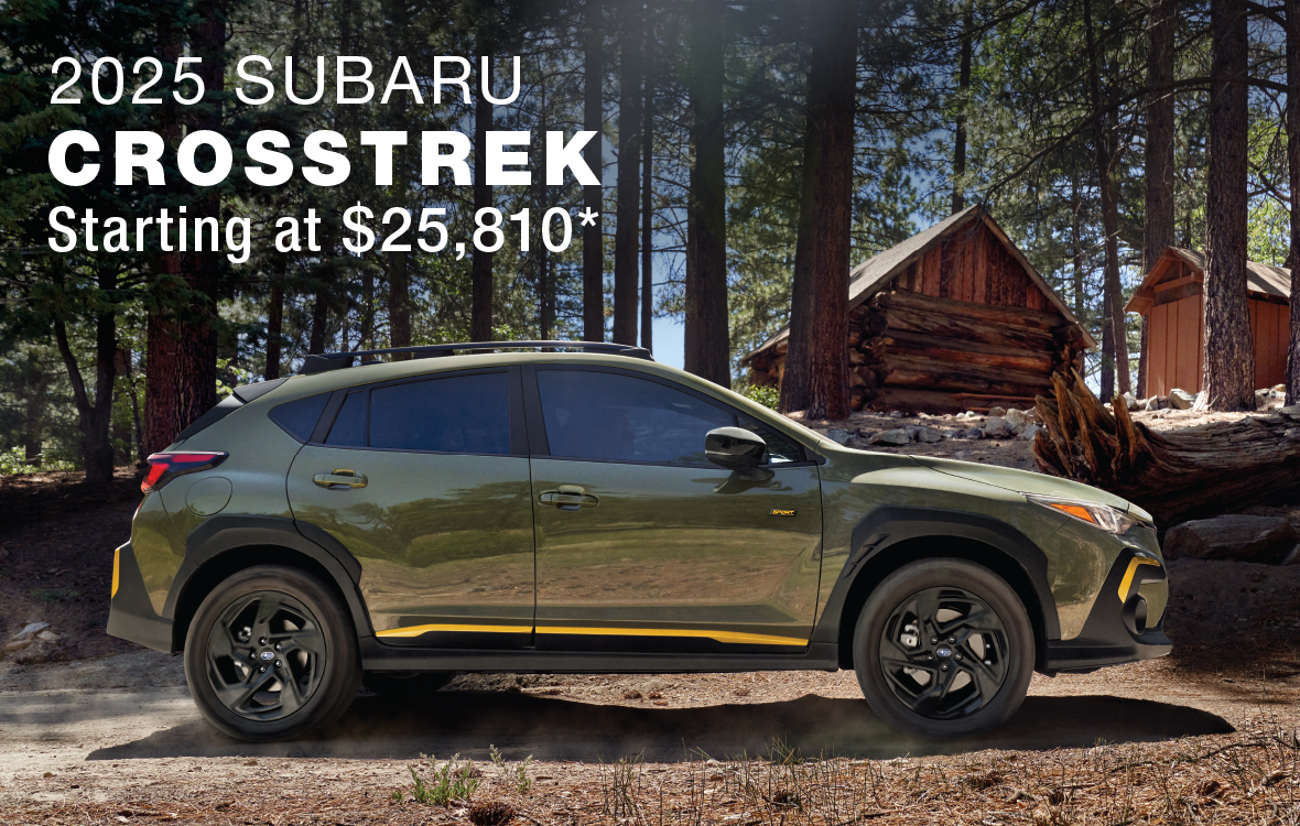 2025 Subaru Crosstrek Starting at $25,810