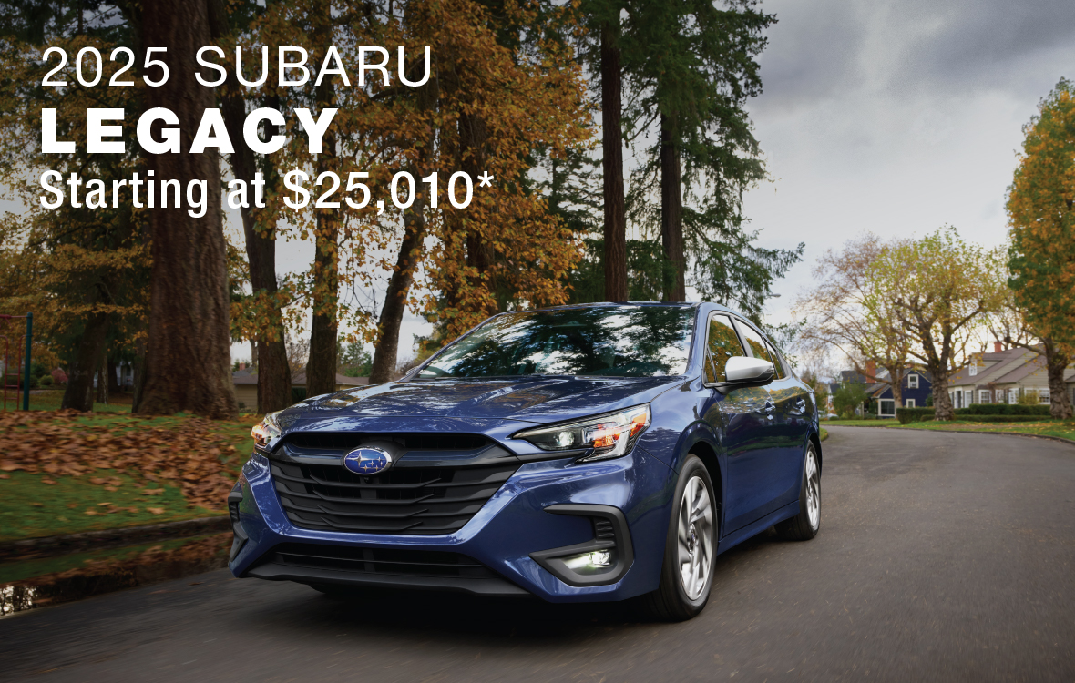 2025 Subaru Legacy Starting at $25,010