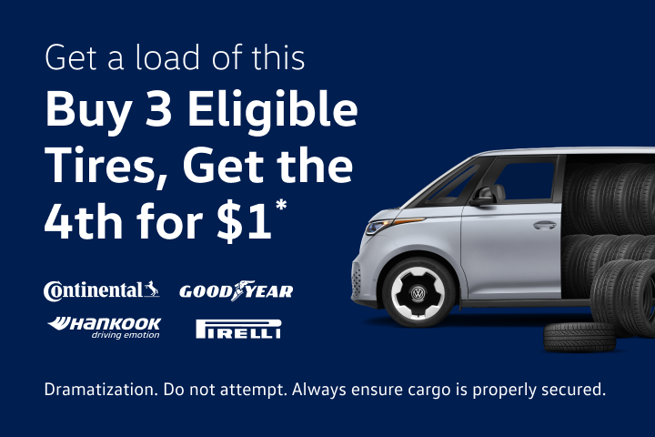 Volkswagen Tire Store The Apr 2026 tire promotion Volkswagen of Oakland Oakland CA