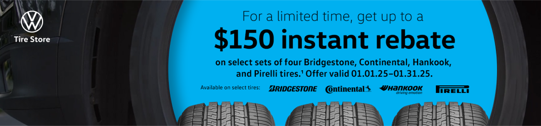 Volkswagen Tire Store $70 Promotion Muller Volkswagen Highland Park IL