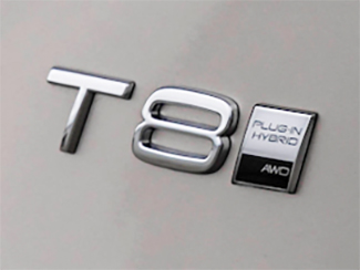 T8 AWD Badge